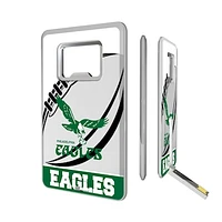 Philadelphia Eagles 32GB Passtime Design Credit Card USB Drive with Bottle Opener