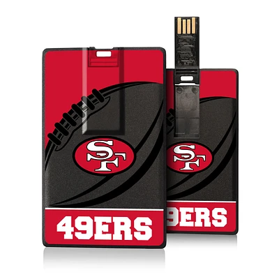 San Francisco 49ers 32GB Passtime Design Credit Card USB Drive