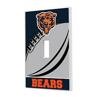 Chicago Bears Passtime Design Single Toggle Lightswitch Plate