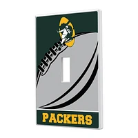 Green Bay Packers Passtime Design Single Toggle Lightswitch Plate