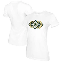 Women's Tiny Turnip White Athletics Prism Arrows T-Shirt