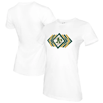 Women's Tiny Turnip White Athletics Prism Arrows T-Shirt