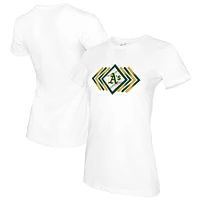 Women's Tiny Turnip White Athletics Prism Arrows T-Shirt