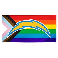 WinCraft Los Angeles Chargers 30'' x 60'' Pride Spectra Beach Towel