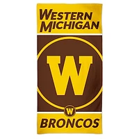 WinCraft Western Michigan Broncos 30'' x 60'' Primary Logo Spectra Beach Towel