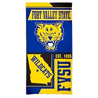 WinCraft Fort Valley State Wildcats 60'' x 30'' State Spectra Beach Towel