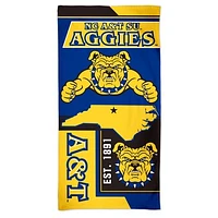 WinCraft North Carolina A&T Aggies 60'' x 30'' State Spectra Beach Towel