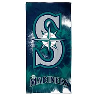 WinCraft Seattle Mariners 60'' x 30'' Tie-Dye Spectra Beach Towel