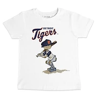 Youth Tiny Turnip White Detroit Tigers Team Slugger T-Shirt