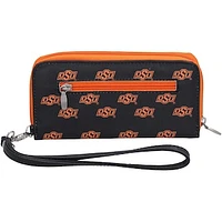 Women's Oklahoma State Cowboys Zip-Around Wristlet Wallet