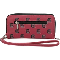 Women's South Carolina Gamecocks Zip-Around Wristlet Wallet