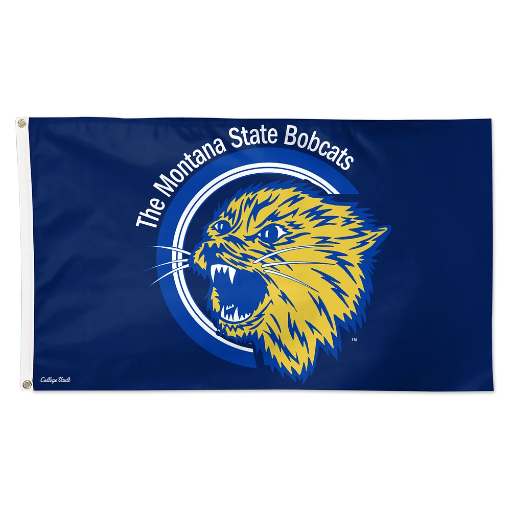 WinCraft Montana State Bobcats Single-Sided College Vault Deluxe Flag