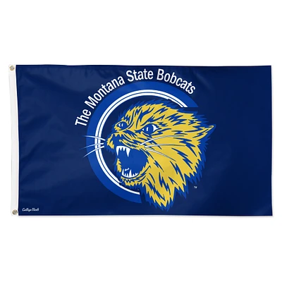 WinCraft Montana State Bobcats Single-Sided College Vault Deluxe Flag