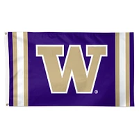 WinCraft Washington Huskies 3' x 5' Vertical Stripe Deluxe Single-Sided Flag