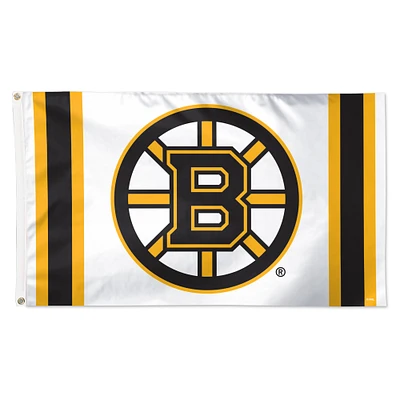 WinCraft Boston Bruins 3' x 5' Vertical Stripe Deluxe Single-Sided Flag