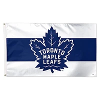 WinCraft Toronto Maple Leafs 3' x 5' Horizontal Stripe Deluxe Single-Sided Flag