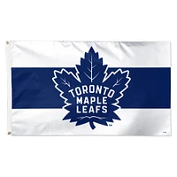 WinCraft Toronto Maple Leafs 3' x 5' Horizontal Stripe Deluxe Single-Sided Flag