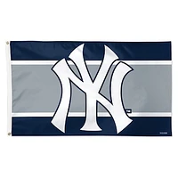 WinCraft New York Yankees 3' x 5' Horizontal Stripe Deluxe Single-Sided Flag