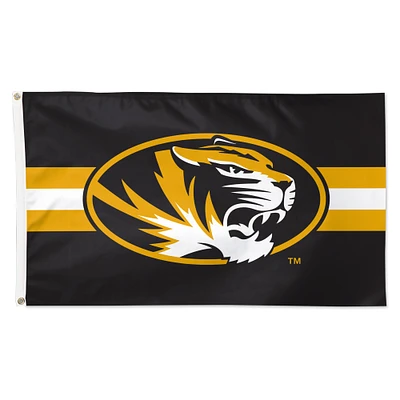 WinCraft Missouri Tigers 3' x 5' Horizontal Stripe Deluxe Single-Sided Flag