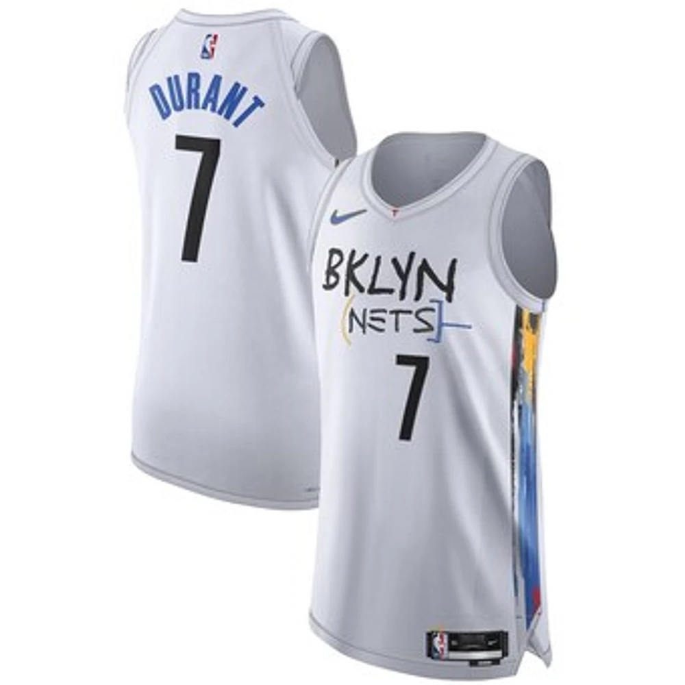 Men's Nike Kevin Durant White Brooklyn Nets 2022/23 Authentic Jersey - City Edition