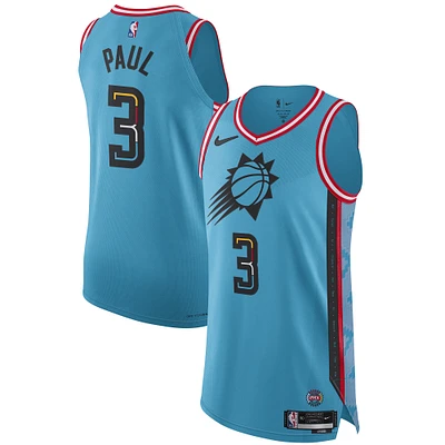 Men's Nike Chris Paul Turquoise Phoenix Suns 2022/23 Authentic Jersey - City Edition