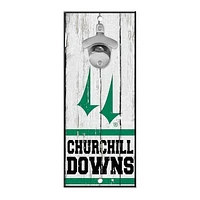 WinCraft Kentucky Derby 5'' x 12'' Churchill Downs Bottle Opener Wood Sign