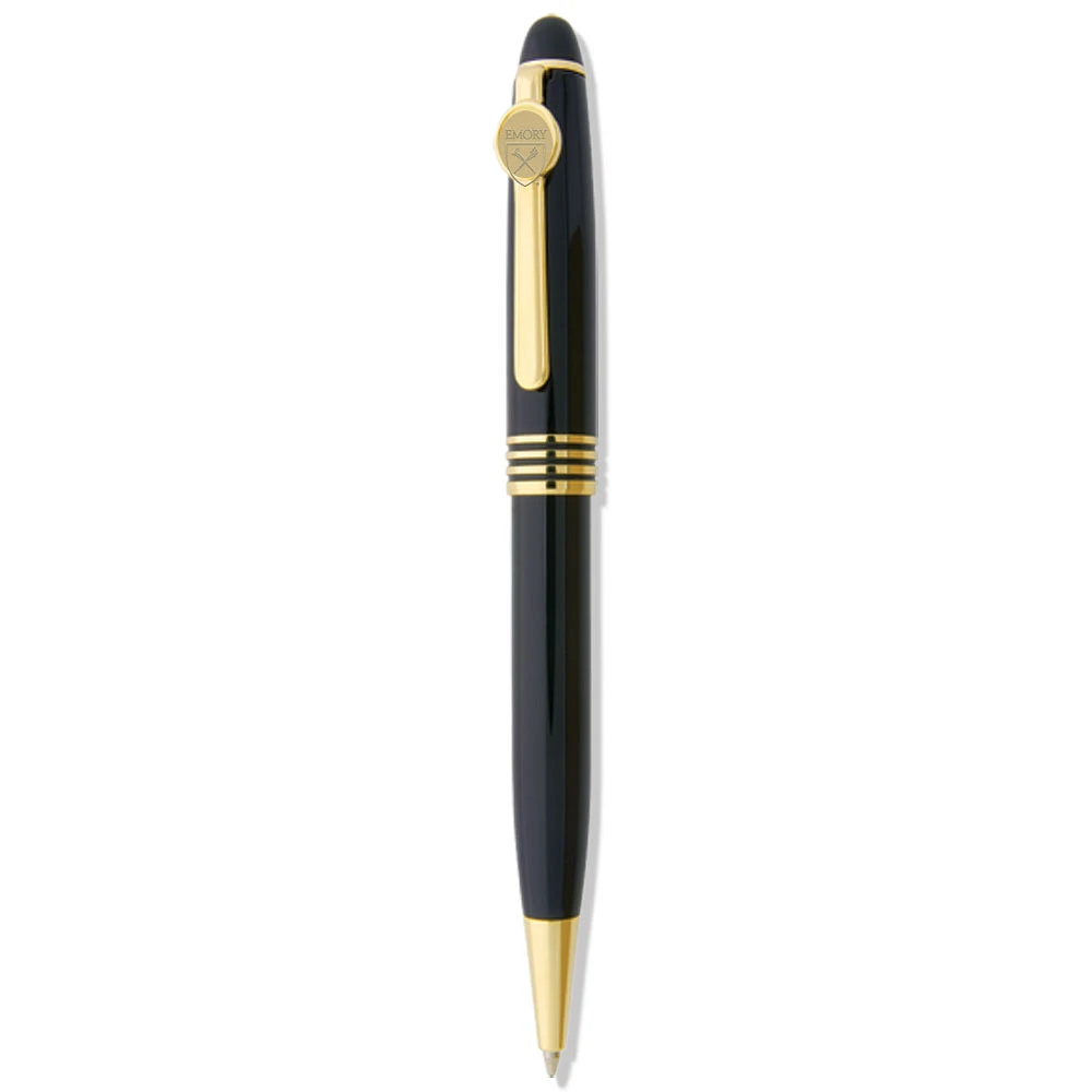 Black Emory Eagles Ballpoint Pen