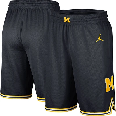 Men's Jordan Brand Navy Michigan Wolverines Replica Performance Shorts