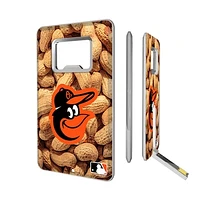 Baltimore Orioles 32GB Peanuts Design Credit Card USB Drive with Bottle Opener
