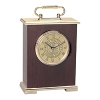 Gold Liberty Flames Carriage Clock