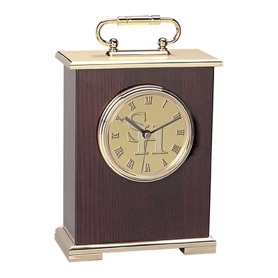 Gold Sam Houston State Bearkats Carriage Clock