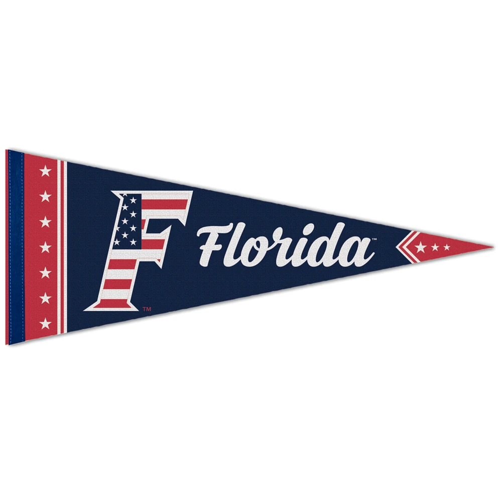 WinCraft Florida Gators 12'' x 30'' Patriotic Premium Pennant