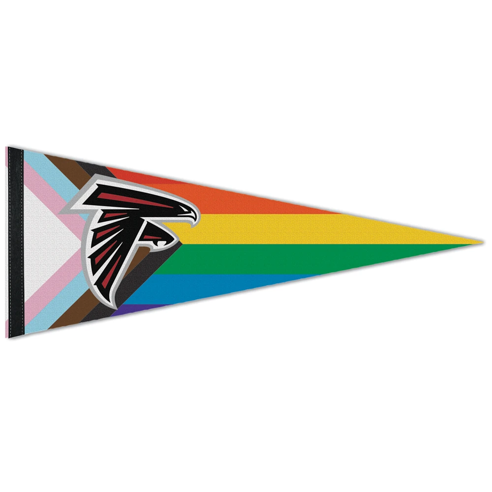 WinCraft Atlanta Falcons 12'' x 30'' Pride Premium Pennant