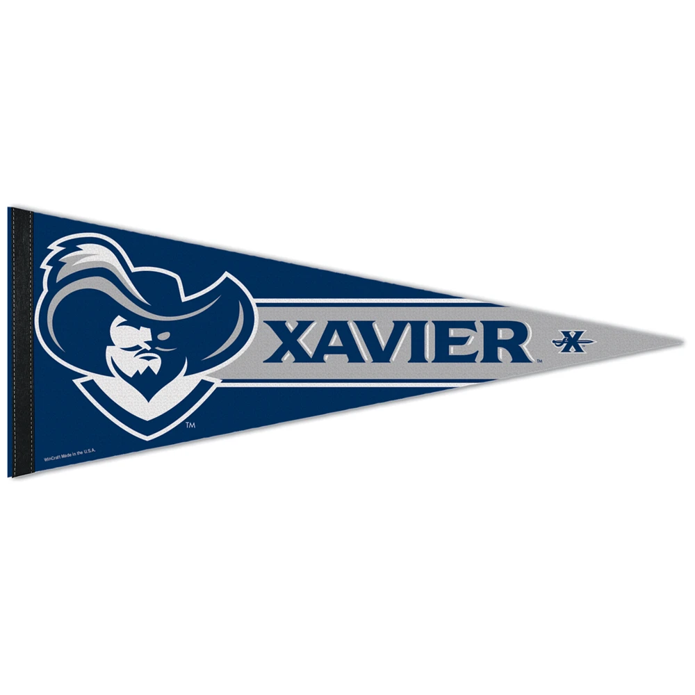 WinCraft Xavier Musketeers 12'' x 30'' Premium Team Pennant