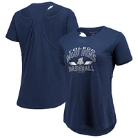 Women's Navy Toledo Mud Hens Cut It Out T-Shirt