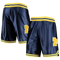 Men's Mitchell & Ness Chris Webber Navy Michigan Wolverines 1991 Authentic Shorts