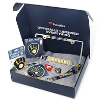 WinCraft Milwaukee Brewers Fanatics Pack Automotive-Themed Gift Box - $55+ Value
