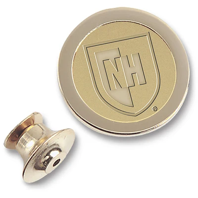 Gold New Hampshire Wildcats Logo Lapel Pin