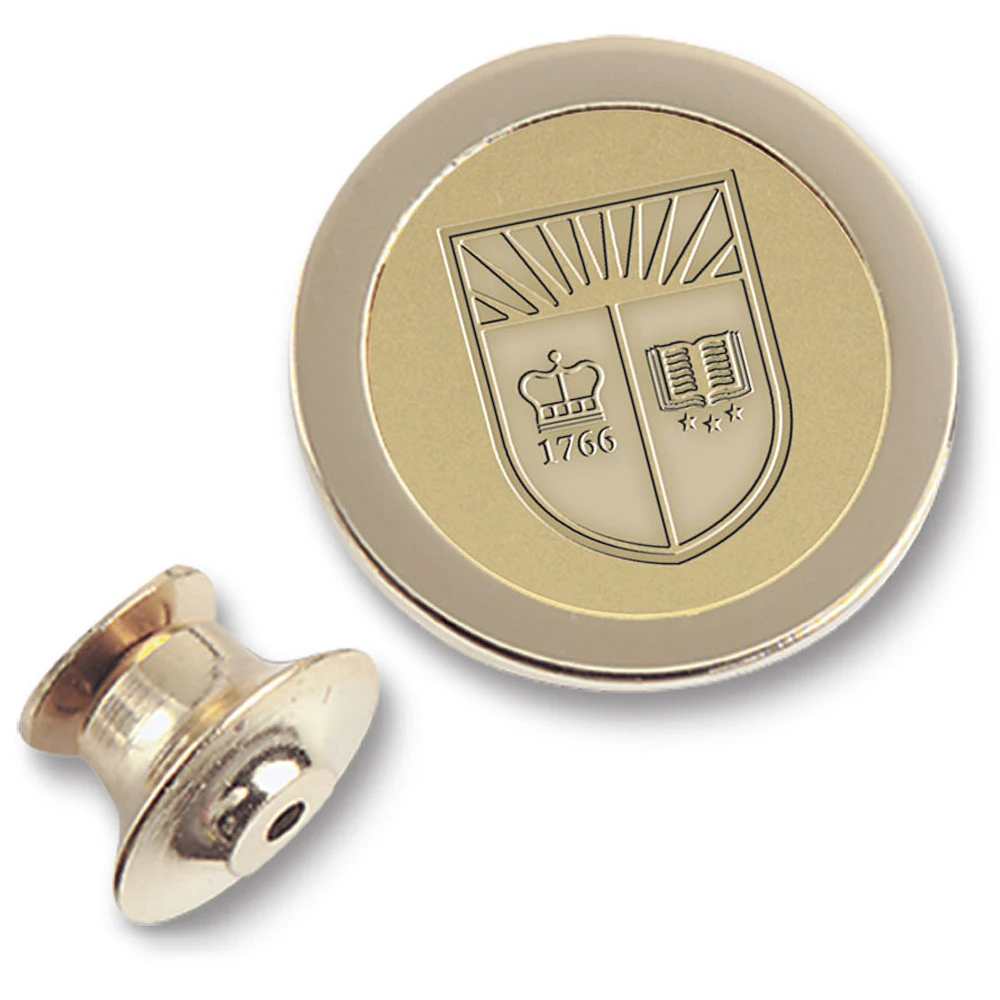Gold Rutgers Scarlet Knights Logo Lapel Pin