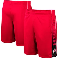 Men's Colosseum Red Utah Utes Lazarus Shorts