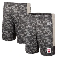 Men's Colosseum Camo Indiana Hoosiers OHT Military Appreciation Terminal Shorts