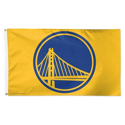 WinCraft Golden State Warriors 3' x 5' Single-Sided Deluxe Primary Team Flag