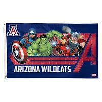 WinCraft Arizona Wildcats 3' x 5' Single-Sided Deluxe Avengers Flag
