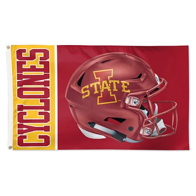 WinCraft Iowa State Cyclones 3' x 5' Helmet Deluxe Single-Sided Flag