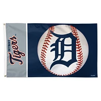 WinCraft Detroit Tigers 3' x 5' Baseball Deluxe Single-Sided Flag