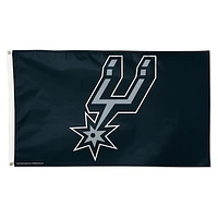 WinCraft San Antonio Spurs 3' x 5' Single-Sided Deluxe Primary Team Logo Flag