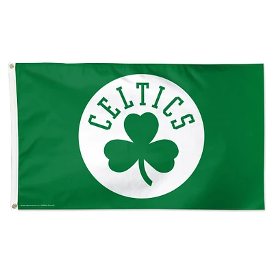 WinCraft Boston Celtics 3' x 5' Single-Sided Deluxe Primary Team Logo Flag