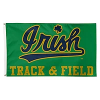 WinCraft Notre Dame Fighting Irish 3' x 5' Track and Field Deluxe Single-Sided Flag