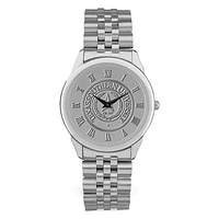 Silver Texas Southern Tigers Medallion Rolled Link Bracelet Wristwatch