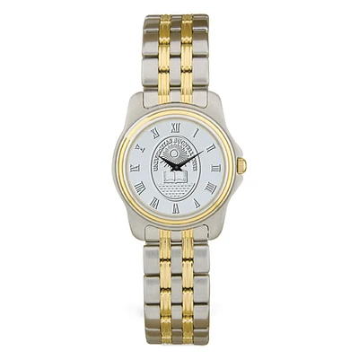 Women's Silver/Gold Bucknell Bison Two-Tone Wristwatch